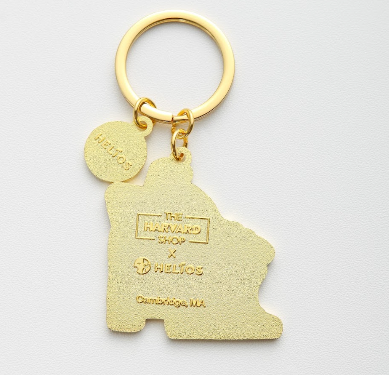 John Harvard Statue Keychain