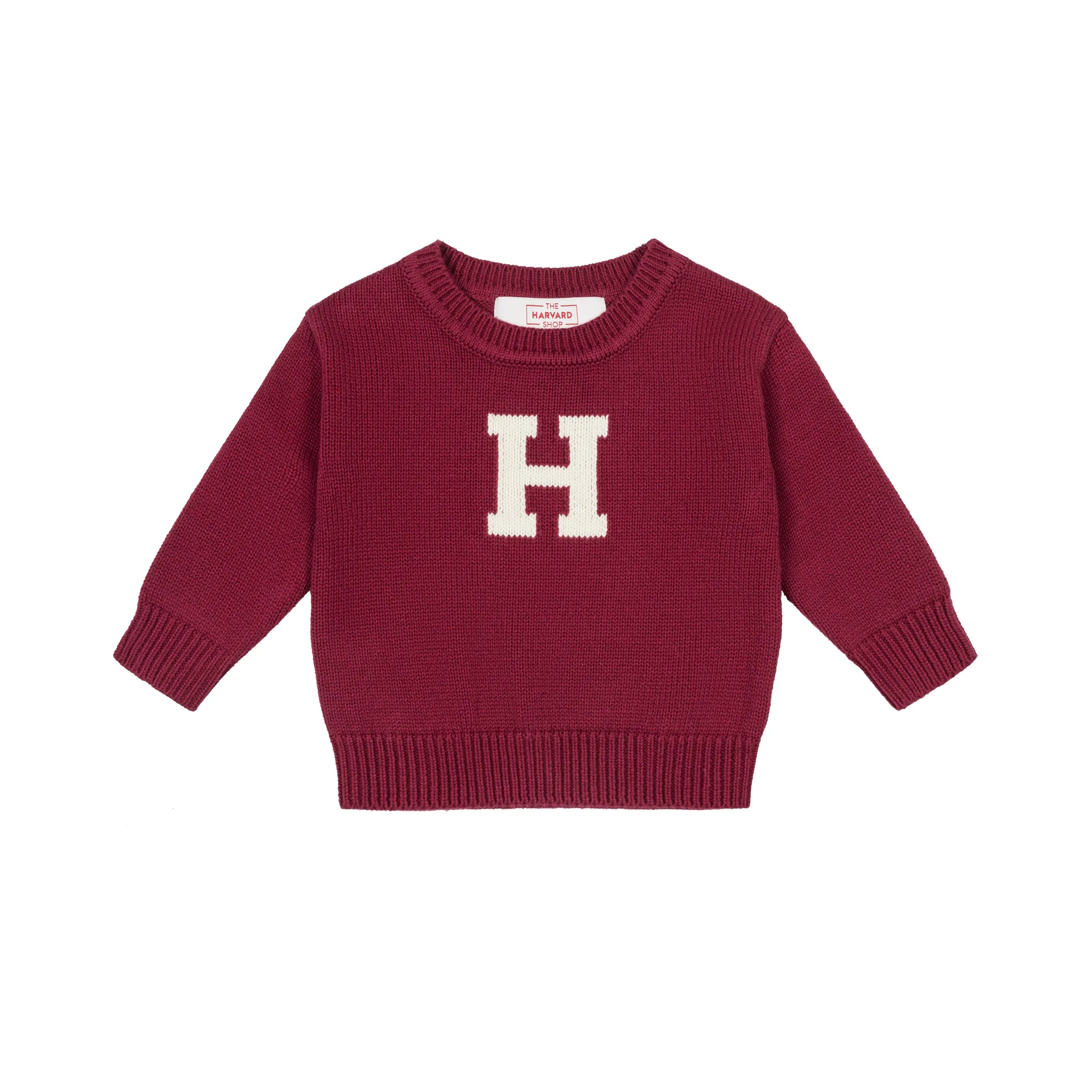 The Toddler H Sweater - The Harvard Shop