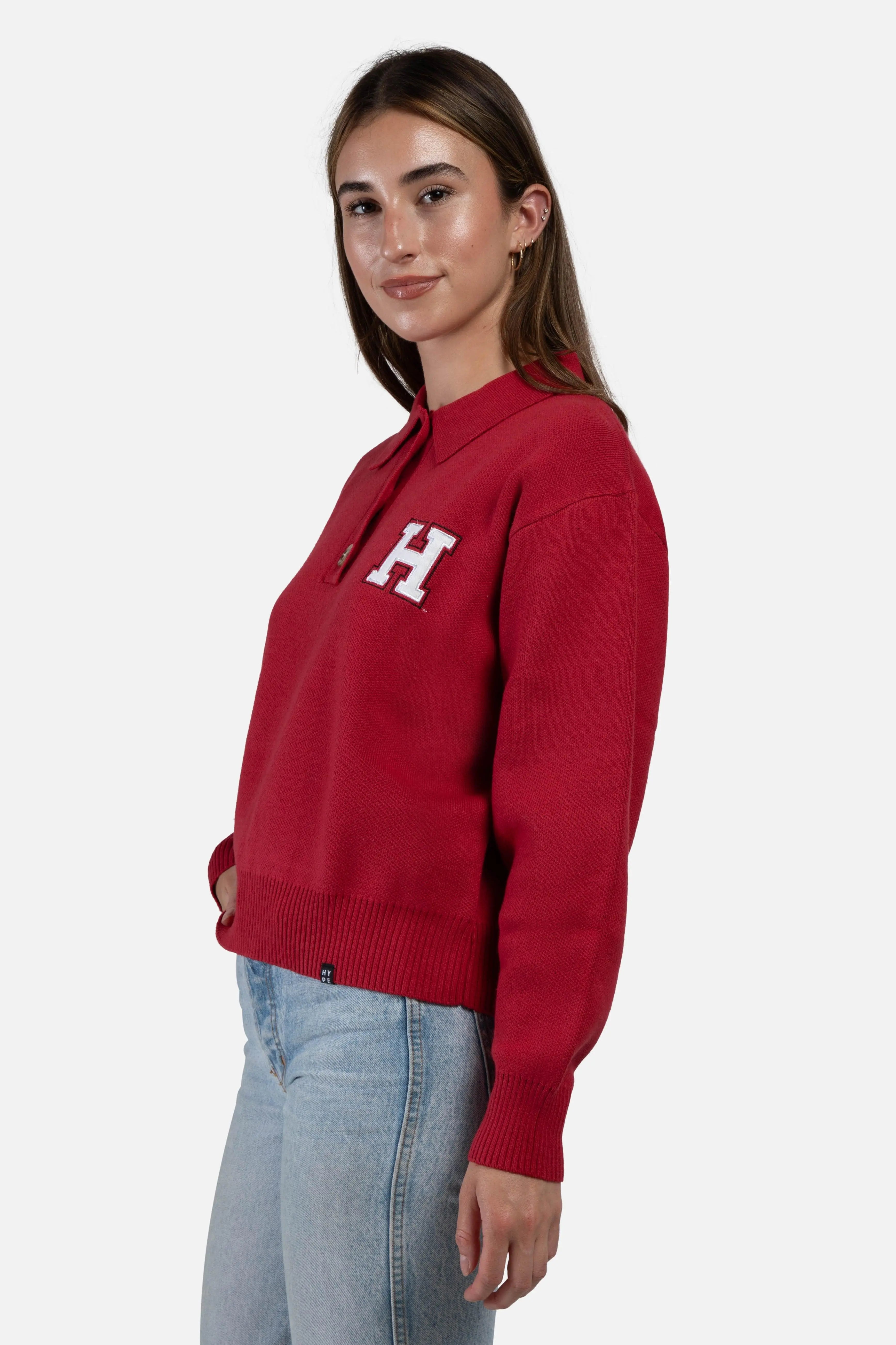 Valedictorian Polo Sweater - The Harvard Shop