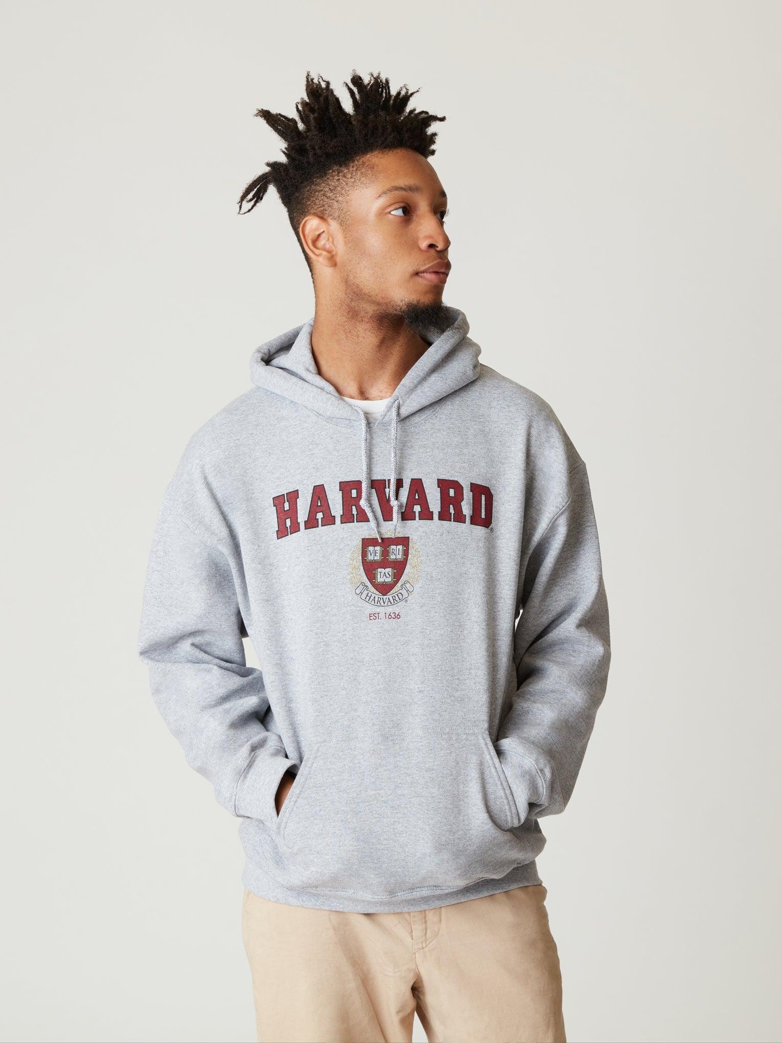Harvard Hooded Crest Sweatshirt – The Harvard Shop