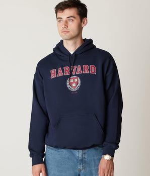 Harvard Hooded Crest Sweatshirt