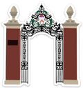 Winthrop House Sticker - The Harvard Shop