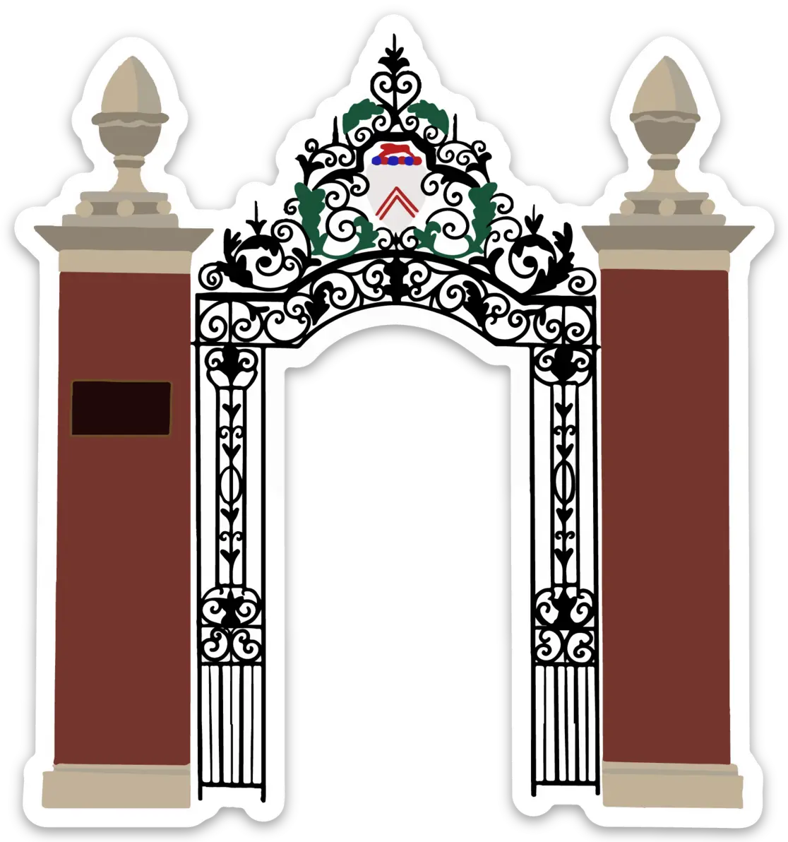 Winthrop House Sticker - The Harvard Shop