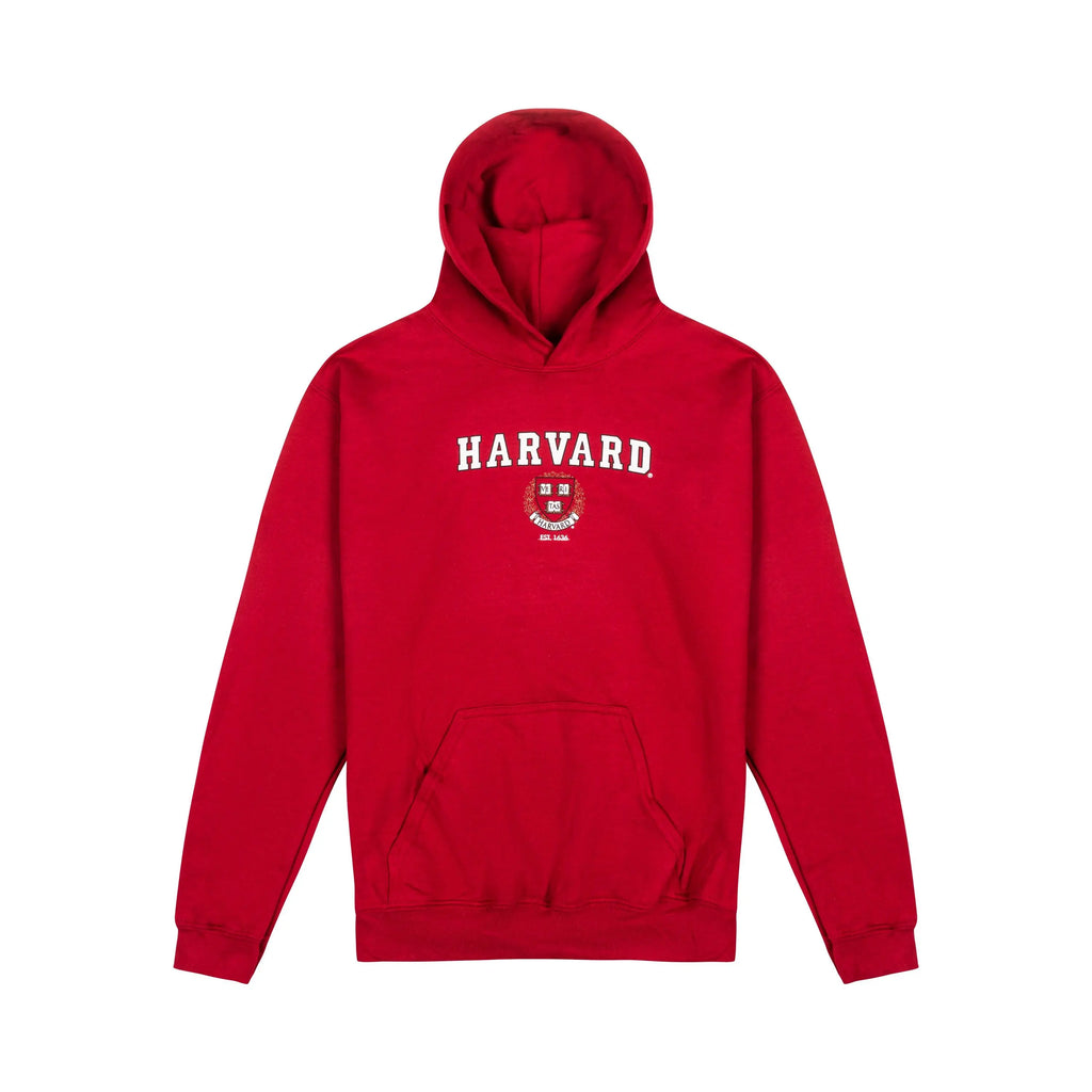 Youth Harvard Crest Hooded Sweatshirt - The Harvard Shop