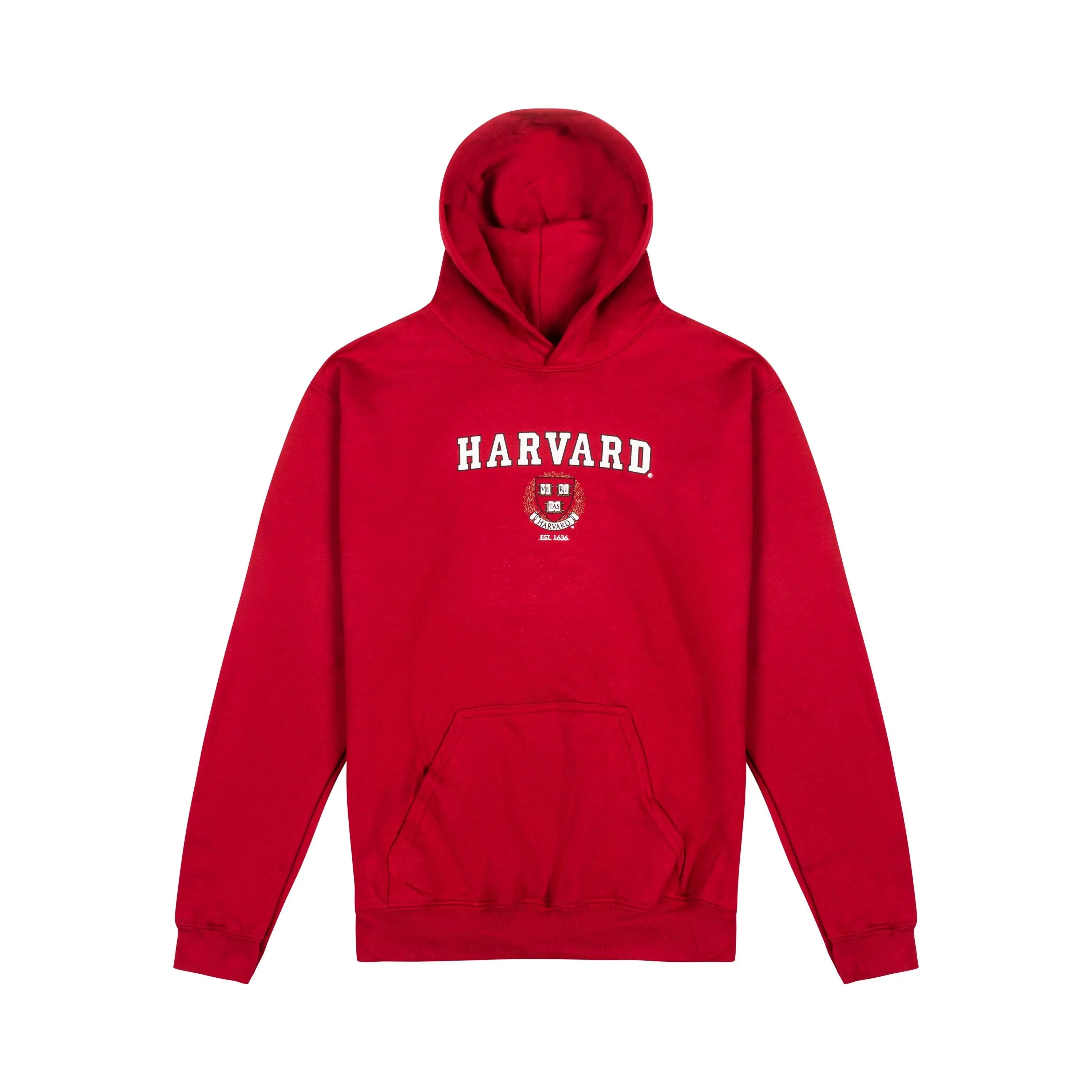 Youth Harvard Crest Hooded Sweatshirt - The Harvard Shop