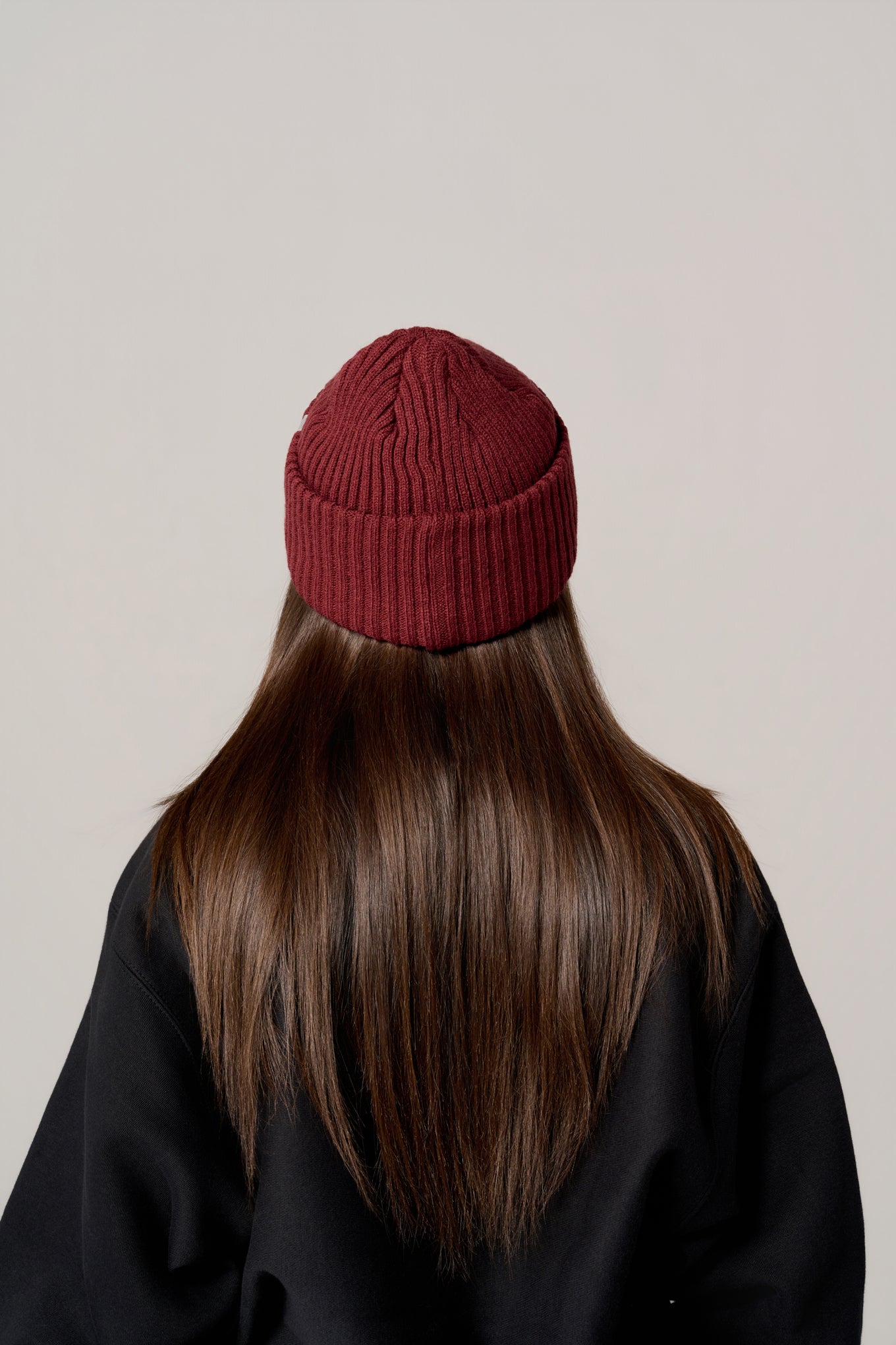 Ribbed H Beanie