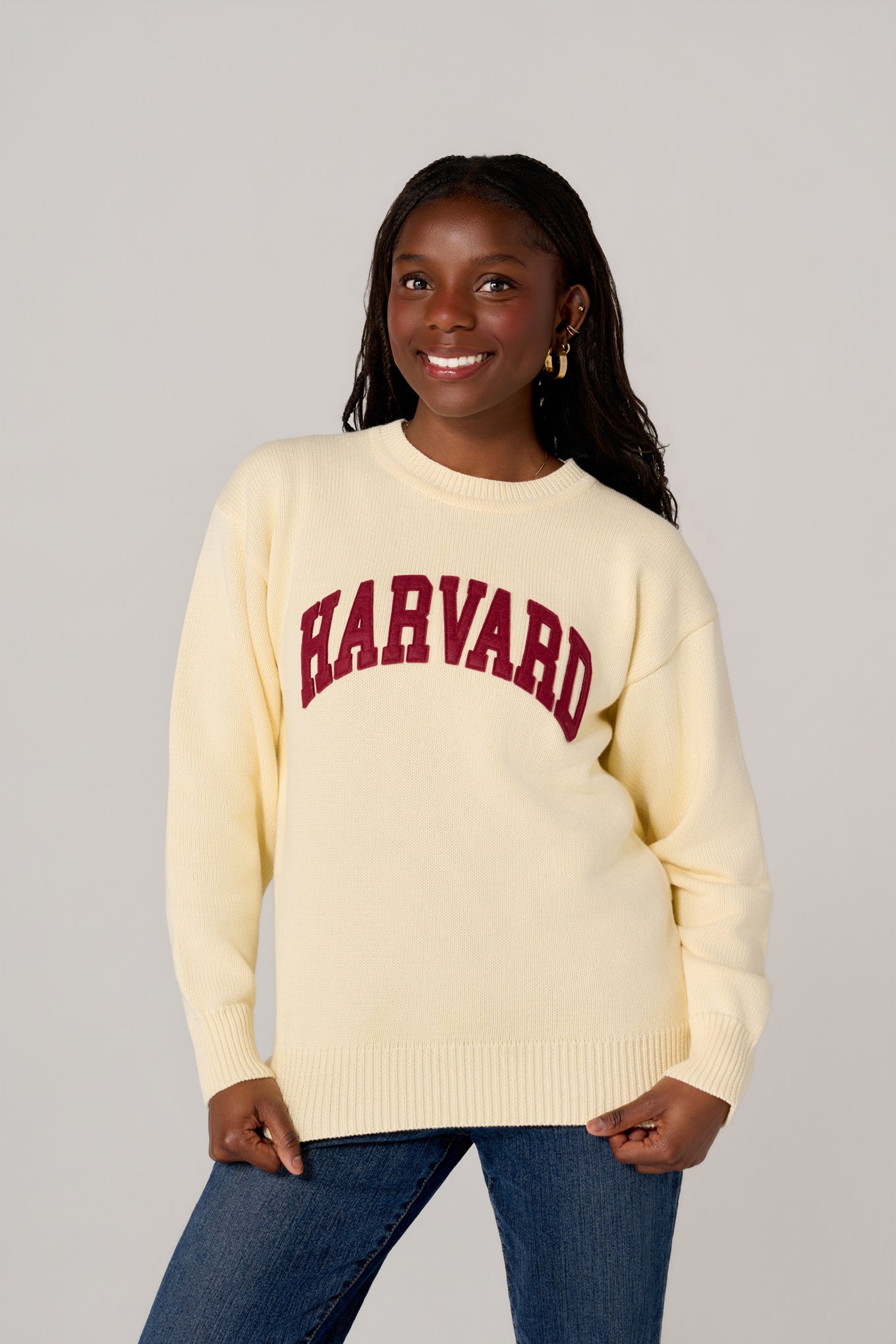 The Harvard Vintage Arc Sweater