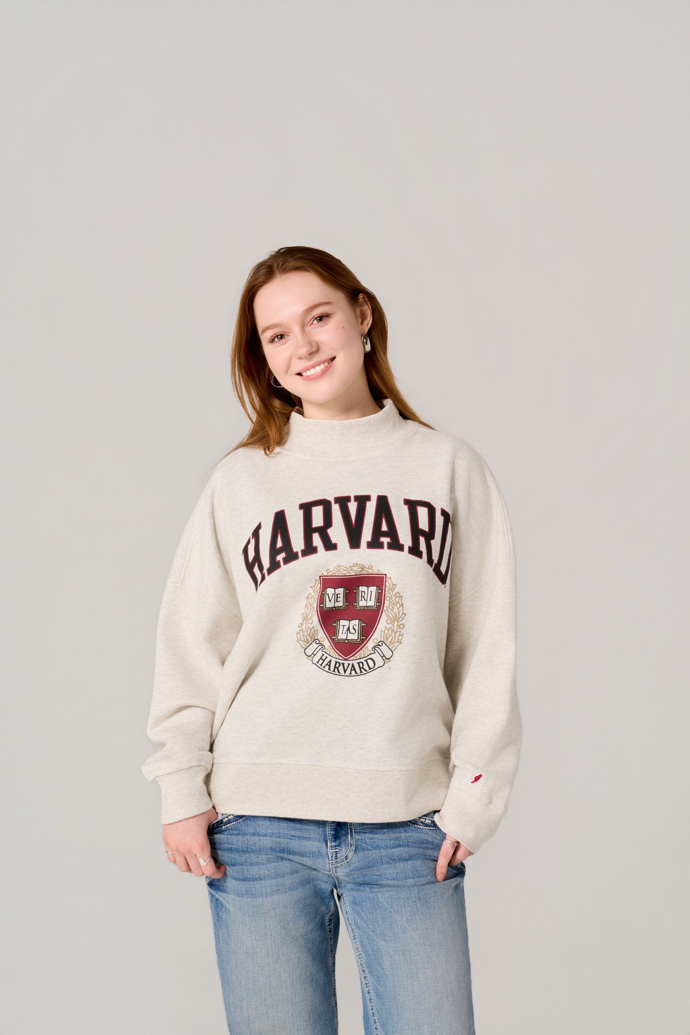 Classic Diana Mock Neck