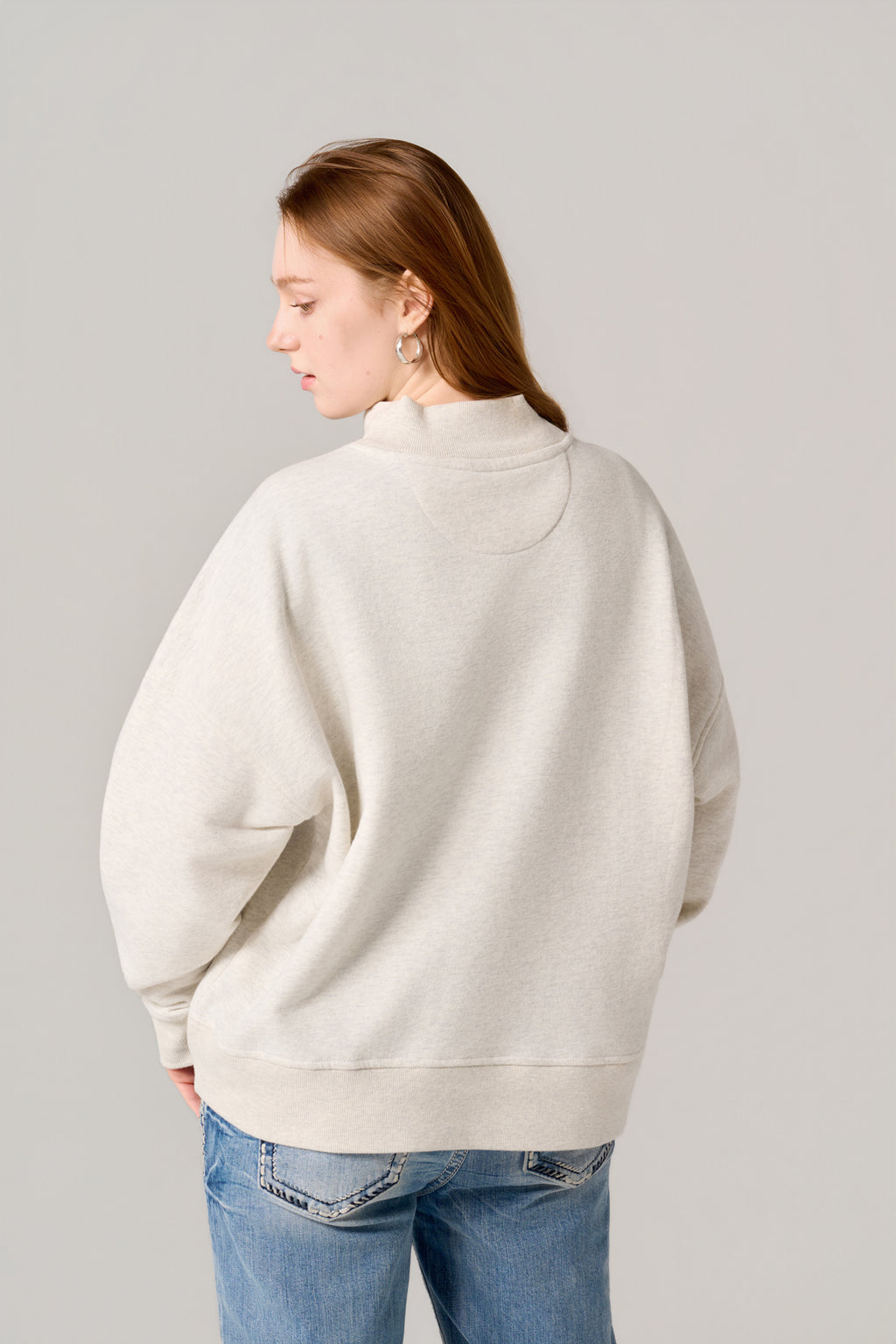 Classic Diana Mock Neck