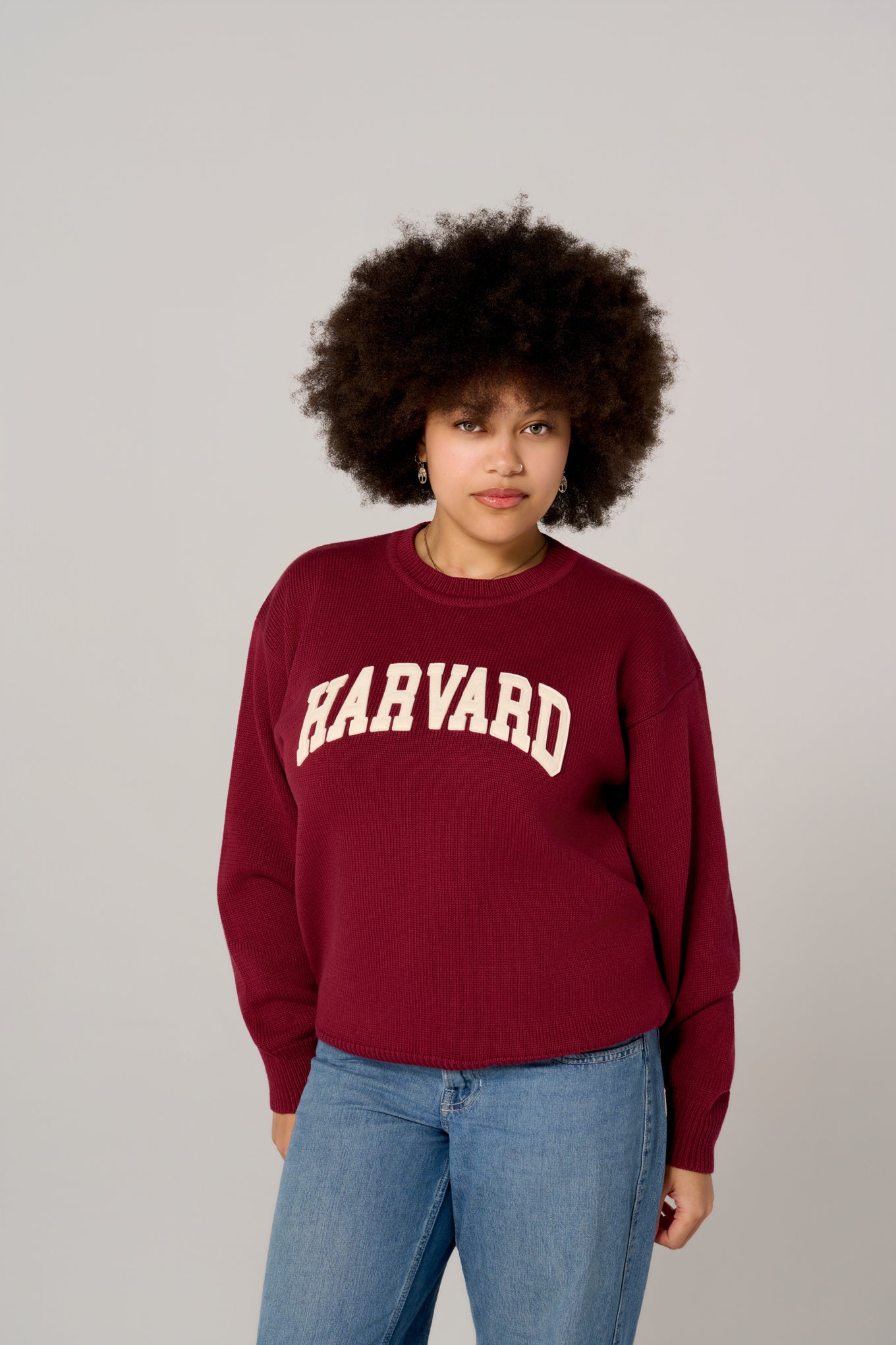 The Harvard Vintage Arc Sweater