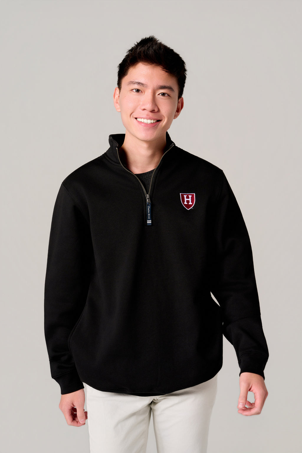 The H Shield Crosswind Quarter Zip