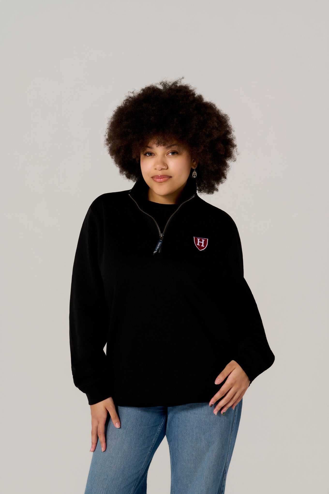 The H Shield Crosswind Quarter Zip