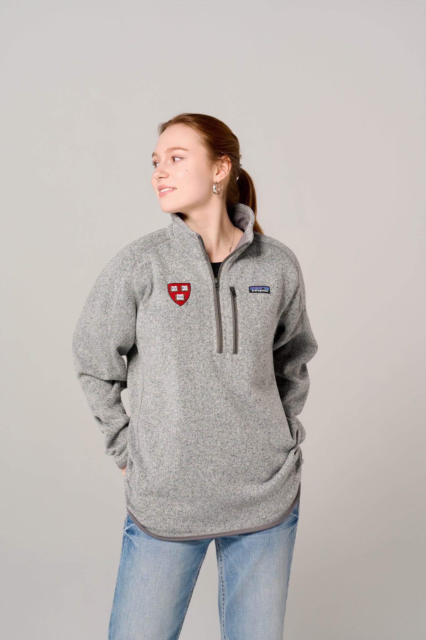 Harvard Patagonia Better Sweater 1/4 Zip