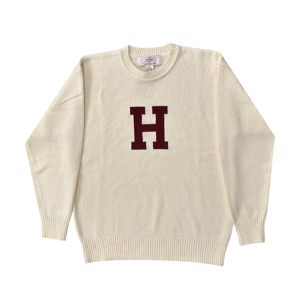 Harvard h clearance sweatshirt